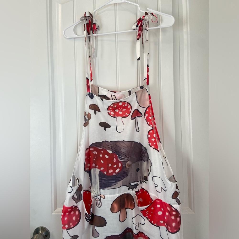 Women’s Hedgehog and Mushroom Jumpsuit Romper